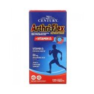 21st Century Arthri-Flex Advantage + Vitamin D3 120 таблетки за здрави стави и кости