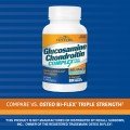 Глюкозамин Хондроитин Комплекс + МСМ 80 таблетки 21st Century, Glucosamine Chondroitin Complex + MSM, Таблетки Глюкозамин Хондроитин Комплекс + МСМ 80 таблетки 21st Century - Глюкозамин Хондроитин Комплекс 80 таблетки 21st Century Има болкоуспокояващо свойство Предпазва от износване на ставите Притежава противовъзпалително действие Възпрепятства развитието на осте