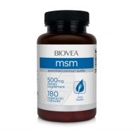 Biovea MSM 500 mg - МСМ 500 мг за стави 180 капсули