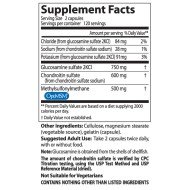 Doctor's Best Glucosamine Chondroitin & MSM 120 капсули