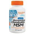 Doctor's Best Glucosamine Chondroitin & MSM 120 капсули - Doctor's Best Glucosamine Chondroitin & MSM комплект глюкозамин, хондроитин и МСМ за здрави стави, връзки, сухожилия, хрущяли и кости - ползи, как действа комплексът, свойства на отделните 