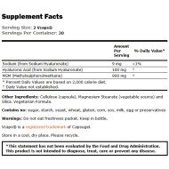 NOW Hyaluronic Acid with MSM 60 капсули