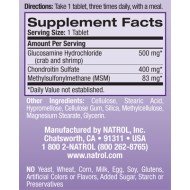Natrol Glucosamine Chondroitin MSM 90 таблетки