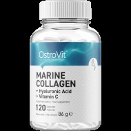 OstroVit Marine Collagen + Hyaluronic Acid and Vitamin C 120 капсули