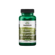 SWANSON Boswellia & Curcumin 60 капсули