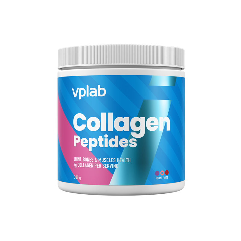 VPLab Collagen Peptides Powder 300 г - Колагеновите пептиди са перфектният комплекс, който е специално създаден за подпомагане на здравето на ставите, костите и мускулите! Продуктът съдържа три внимателно подбрани съставки, подкрепени от науката: силно би