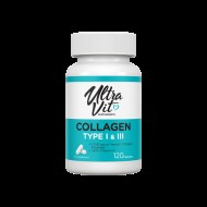 VPLab UltraVit Collagen Type I & III 120 капсули