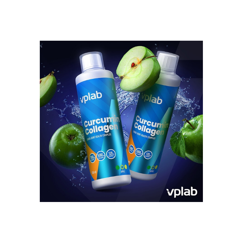 VPLab Liquid Curcumin Collagen 500 мл - Vplab Curcumin Collagen е мощна формула с 3 основни съставки – екстракт от корен на куркума на прах, Verisol® хидролизиран колаген и витамин С. Куркумата съдържа полифенол, наречен куркумин, и в растителния свят тов