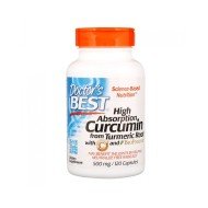 Doctor's Best Curcumin C3 Complex 500 mg 120 капсули