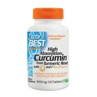 Doctor`s Best Curcumin with C3 Complex and BioPerine комплекс за стави 120 таблетки