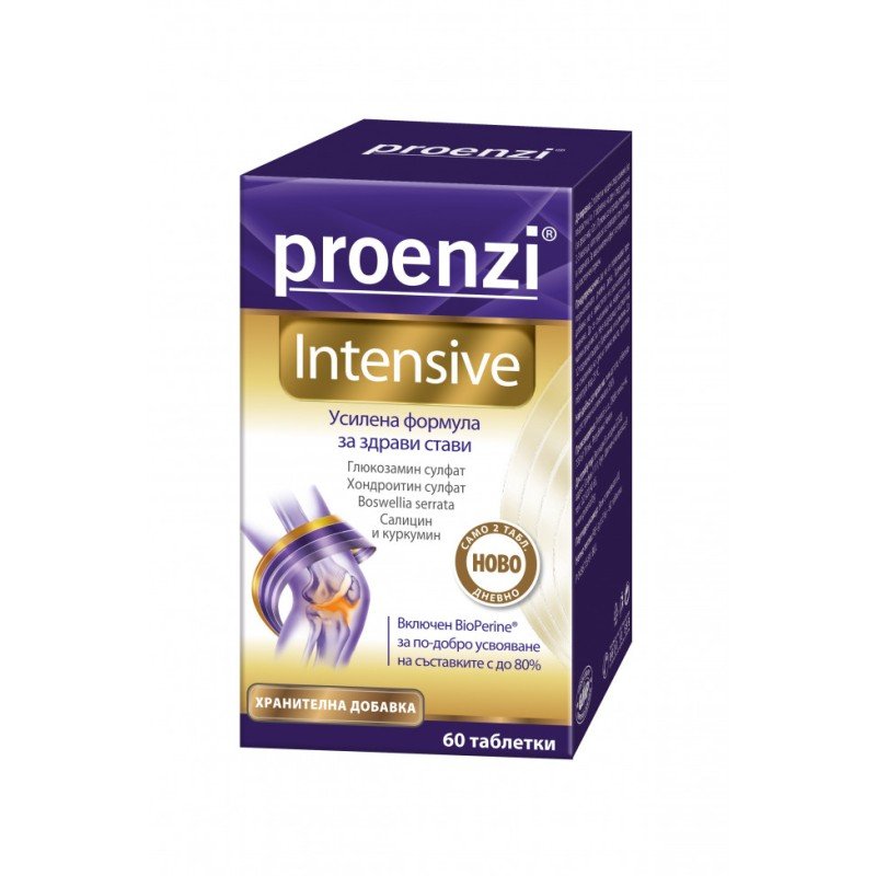 Proenzi Intensive таблетки | Walmark - Proenzi Intensive таблетки | Walmark  За повече гъвкавост на костите Поддържа здрави кости, мускули и съединителна тъкан  Специално формулиран за поддържане на активен начин на живот  Проенз