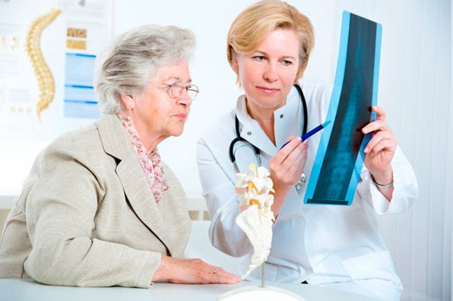 Най-често диагноза остеопороза може да се постави чрез рентгенография