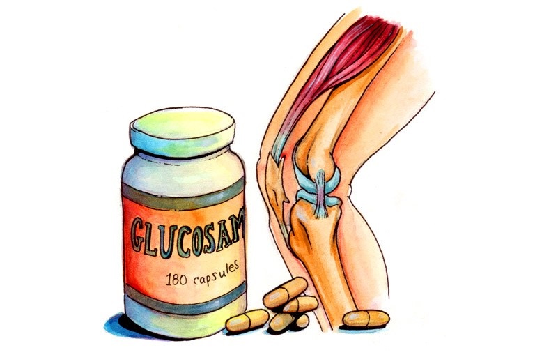 Глюкозамин е хранителна добавка, която подобрява състоянието на ставите, връзките, хрущялите, костите